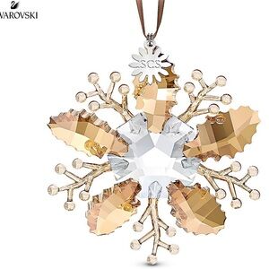 NIB Swarovski SCS 2020 Snowflake Winter Sparkle XLarge Crystal Ornament #5533949